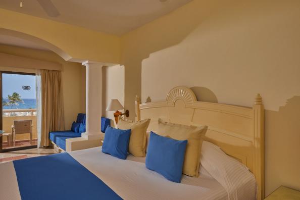 Junior Suite Ocean Front Room at Luxury Bahia Principe Akumal Don Pablo Collection 1